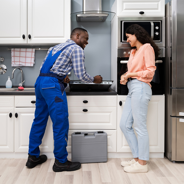 can you provide an estimate for cooktop repair before beginning any work in Tuthill SD